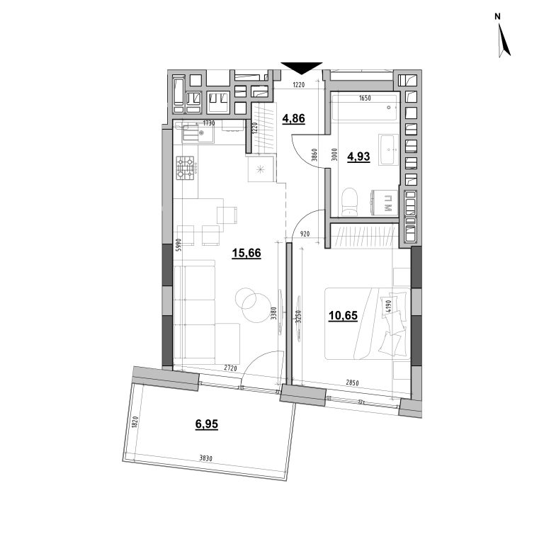Apartment layout